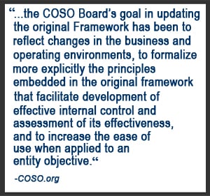 COSO 2013 Update